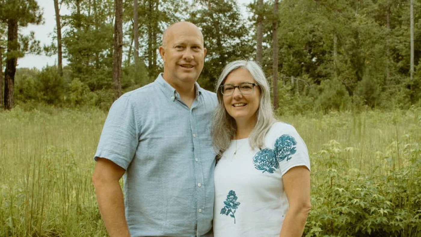 Kat and James, the husband-and-wife team behind True Flow Sprinkler Bountiful.